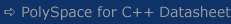 View PolySpace for C++ Datasheet