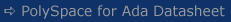View PolySpace for Ada Datasheet