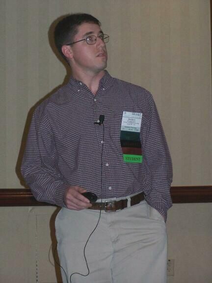 Jim Davis, student from University of Maryland