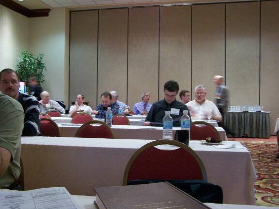 Part of the audience at a break