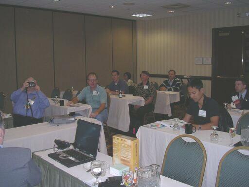 Attendees at Rick Conn's tutorial