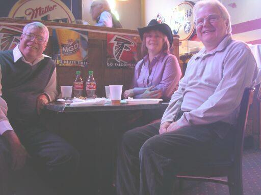Clyde Roby, Joyce Tokar, and Jim Moore