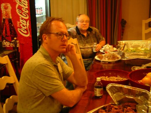 In the SIGAda suite: Chris Sparks and Currie Colket