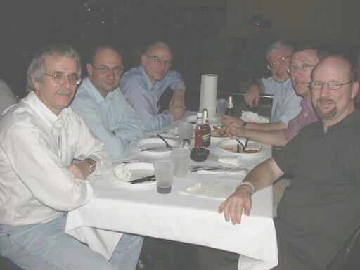 Ben Brogsol, Jean-Pierre Rosen, Ed Schonberg, Tom Panfil, Dirk Craeynest, and Charles Reynolds