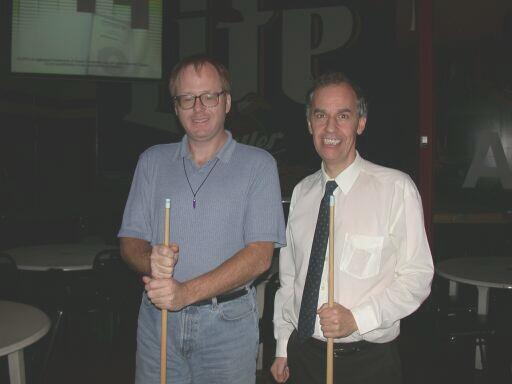 Chris Sparks and Brian Dobbing