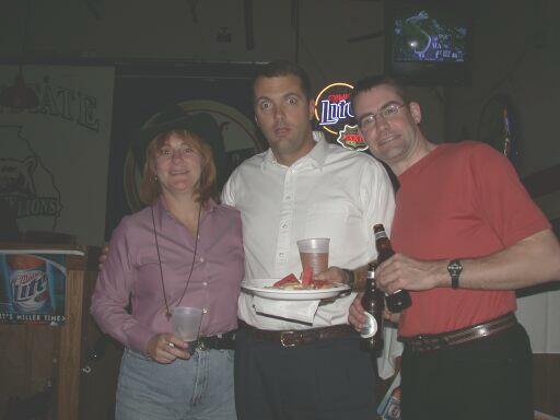 Joyce Tokar, Ricky Sward, and Rod Chapman