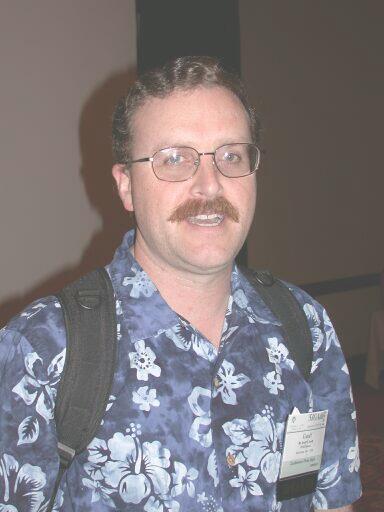 Geoff T. Smith of IBM Rational Software at a break