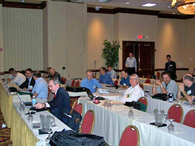 Tuesday morning before Keynote Presentation