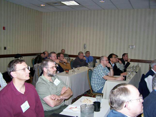 Members of audience at APIWG BoF