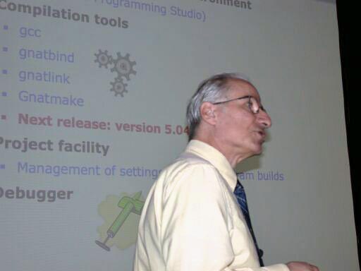 Ed Schonberg of AdaCore