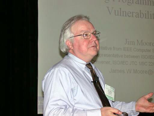 Jim Moore of ISO/WG9