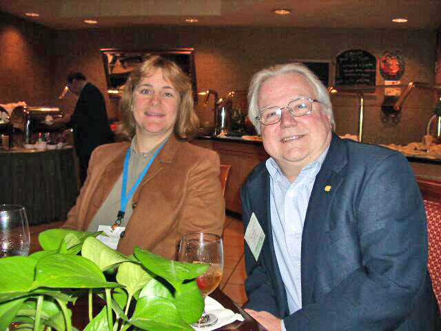 Joyce Tokar and Jim Moore