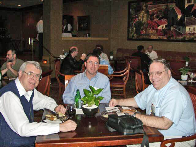 Clyde Roby, Jim Davis, and Rick Conn
