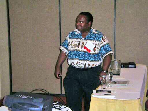 Eugene Bingue at his tutorial