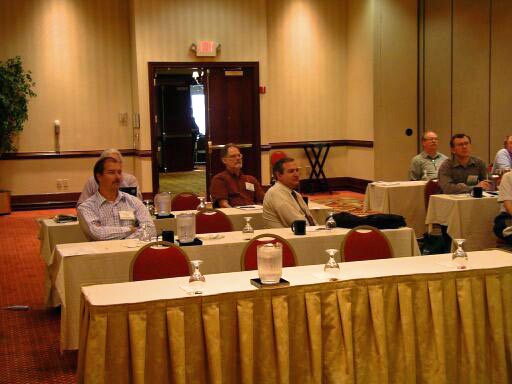 Students at Rick Conn's tutorial