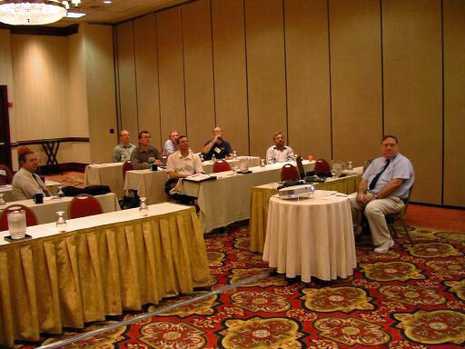 Rick Conn and students at his tutorial