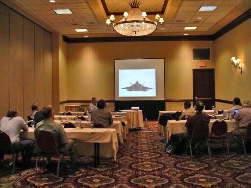 Students at Rick Conn's tutorial