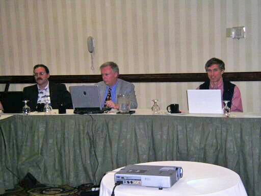 Geoff Smith (SIGAda APIWG Chair), Stephen Michell (Canada Representative), and Tucker Taft