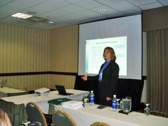 Joyce Tokar teaching her tutorial