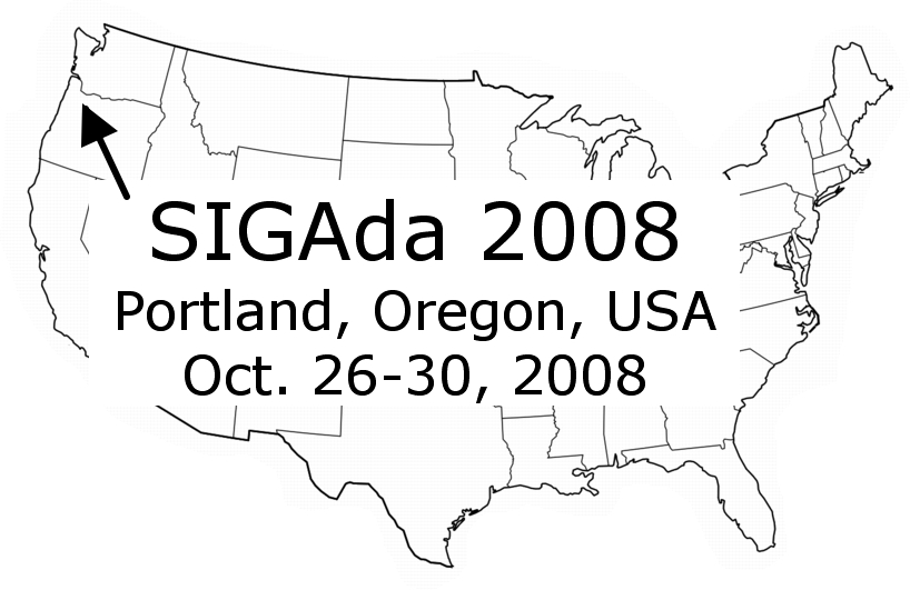 SIGAda 2008 Logo